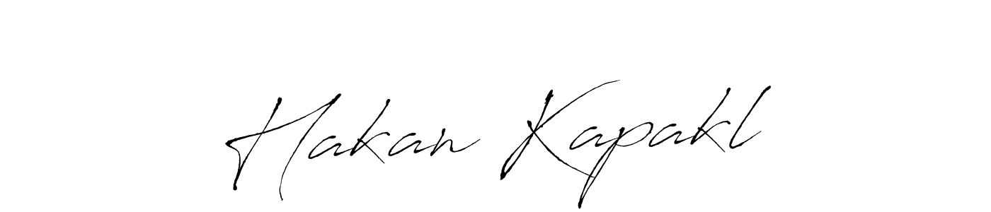 How to make Hakan Kapaklı signature? Antro_Vectra is a professional autograph style. Create handwritten signature for Hakan Kapaklı name. Hakan Kapaklı signature style 6 images and pictures png