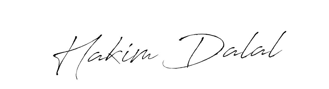 Hakim Dalal stylish signature style. Best Handwritten Sign (Antro_Vectra) for my name. Handwritten Signature Collection Ideas for my name Hakim Dalal. Hakim Dalal signature style 6 images and pictures png
