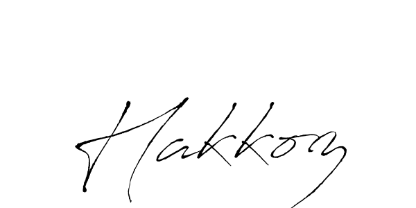 Also we have Hakkoz name is the best signature style. Create professional handwritten signature collection using Antro_Vectra autograph style. Hakkoz signature style 6 images and pictures png