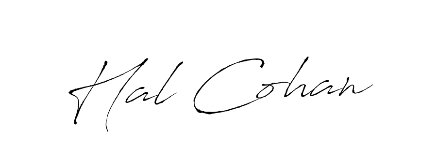 How to make Hal Cohan signature? Antro_Vectra is a professional autograph style. Create handwritten signature for Hal Cohan name. Hal Cohan signature style 6 images and pictures png