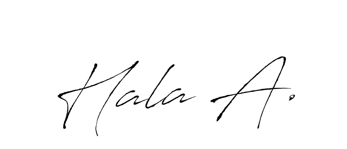 Make a beautiful signature design for name Hala A.. Use this online signature maker to create a handwritten signature for free. Hala A. signature style 6 images and pictures png