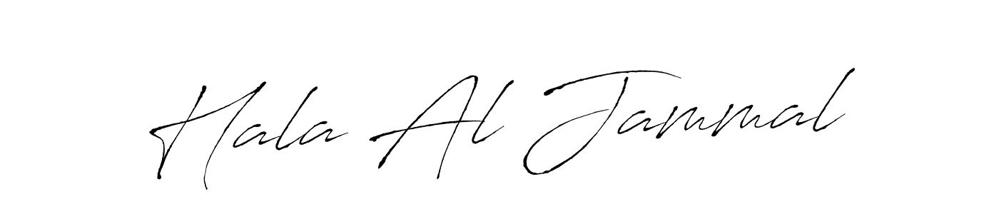 Antro_Vectra is a professional signature style that is perfect for those who want to add a touch of class to their signature. It is also a great choice for those who want to make their signature more unique. Get Hala Al Jammal name to fancy signature for free. Hala Al Jammal signature style 6 images and pictures png