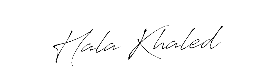 Similarly Antro_Vectra is the best handwritten signature design. Signature creator online .You can use it as an online autograph creator for name Hala Khaled. Hala Khaled signature style 6 images and pictures png