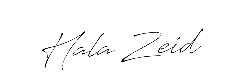 How to make Hala Zeid signature? Antro_Vectra is a professional autograph style. Create handwritten signature for Hala Zeid name. Hala Zeid signature style 6 images and pictures png