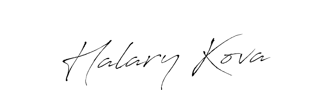 Design your own signature with our free online signature maker. With this signature software, you can create a handwritten (Antro_Vectra) signature for name Halary Kova. Halary Kova signature style 6 images and pictures png