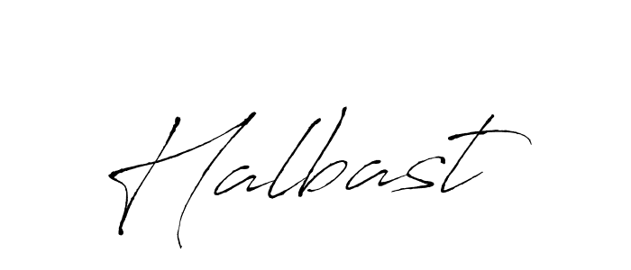 Create a beautiful signature design for name Halbast. With this signature (Antro_Vectra) fonts, you can make a handwritten signature for free. Halbast signature style 6 images and pictures png