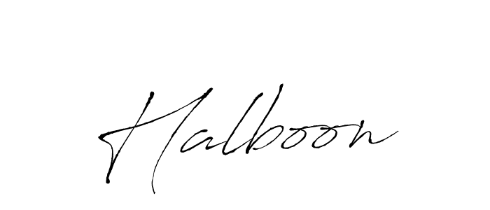 How to make Halboon name signature. Use Antro_Vectra style for creating short signs online. This is the latest handwritten sign. Halboon signature style 6 images and pictures png