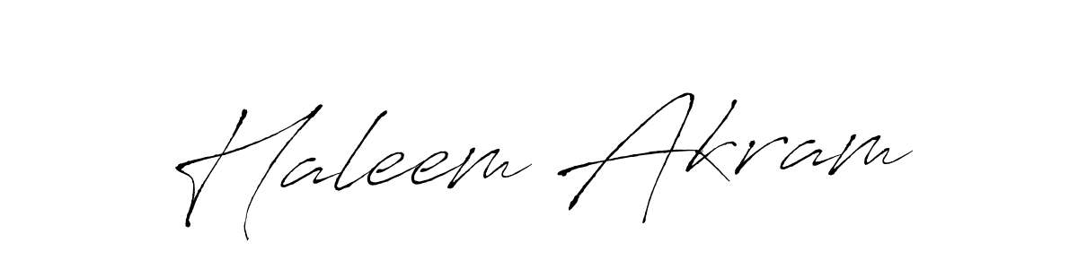 Use a signature maker to create a handwritten signature online. With this signature software, you can design (Antro_Vectra) your own signature for name Haleem Akram. Haleem Akram signature style 6 images and pictures png