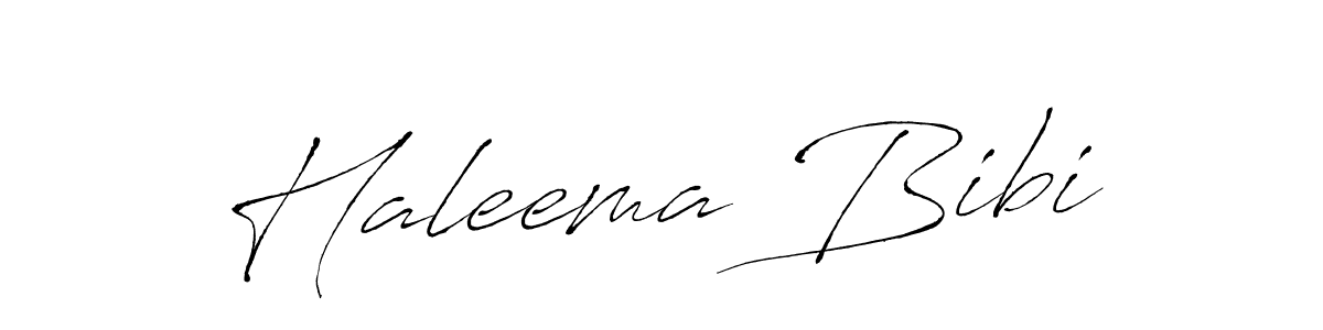 Haleema Bibi stylish signature style. Best Handwritten Sign (Antro_Vectra) for my name. Handwritten Signature Collection Ideas for my name Haleema Bibi. Haleema Bibi signature style 6 images and pictures png