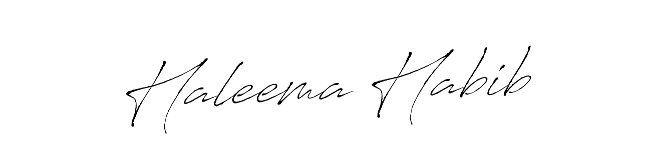 The best way (Antro_Vectra) to make a short signature is to pick only two or three words in your name. The name Haleema Habib include a total of six letters. For converting this name. Haleema Habib signature style 6 images and pictures png