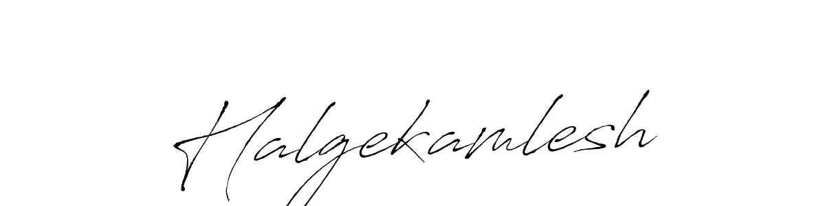 Also we have Halgekamlesh name is the best signature style. Create professional handwritten signature collection using Antro_Vectra autograph style. Halgekamlesh signature style 6 images and pictures png