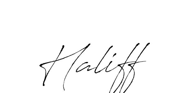 Make a beautiful signature design for name Haliff. Use this online signature maker to create a handwritten signature for free. Haliff signature style 6 images and pictures png