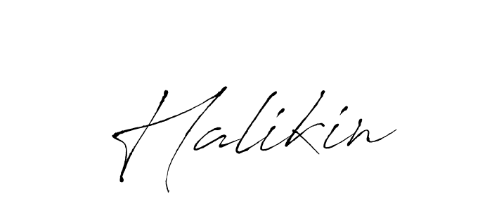 Also we have Halikin name is the best signature style. Create professional handwritten signature collection using Antro_Vectra autograph style. Halikin signature style 6 images and pictures png