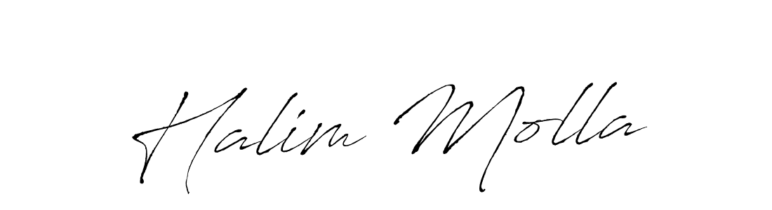 Antro_Vectra is a professional signature style that is perfect for those who want to add a touch of class to their signature. It is also a great choice for those who want to make their signature more unique. Get Halim Molla name to fancy signature for free. Halim Molla signature style 6 images and pictures png