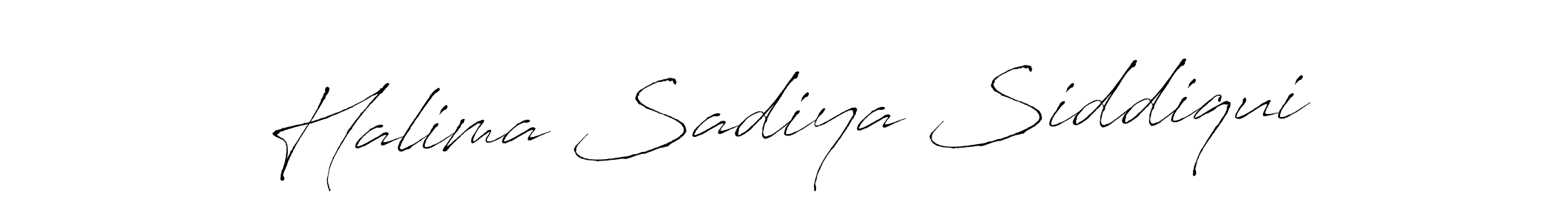 It looks lik you need a new signature style for name Halima Sadiya Siddiqui. Design unique handwritten (Antro_Vectra) signature with our free signature maker in just a few clicks. Halima Sadiya Siddiqui signature style 6 images and pictures png
