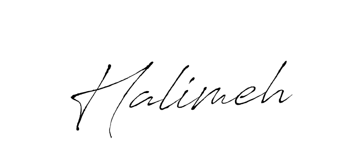 Use a signature maker to create a handwritten signature online. With this signature software, you can design (Antro_Vectra) your own signature for name Halimeh. Halimeh signature style 6 images and pictures png