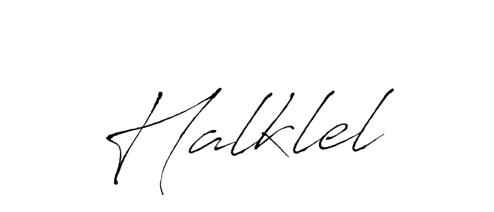 How to Draw Halklel signature style? Antro_Vectra is a latest design signature styles for name Halklel. Halklel signature style 6 images and pictures png