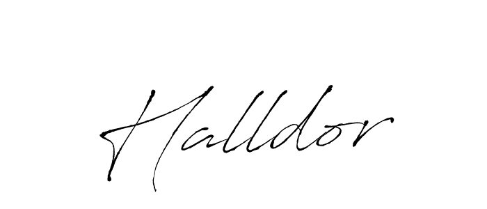 Antro_Vectra is a professional signature style that is perfect for those who want to add a touch of class to their signature. It is also a great choice for those who want to make their signature more unique. Get Halldor name to fancy signature for free. Halldor signature style 6 images and pictures png