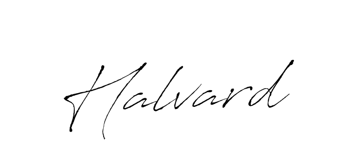 Halvard stylish signature style. Best Handwritten Sign (Antro_Vectra) for my name. Handwritten Signature Collection Ideas for my name Halvard. Halvard signature style 6 images and pictures png