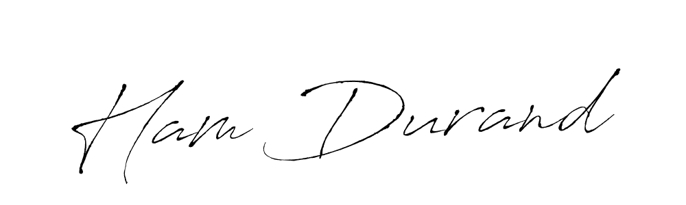 Similarly Antro_Vectra is the best handwritten signature design. Signature creator online .You can use it as an online autograph creator for name Ham Durand. Ham Durand signature style 6 images and pictures png