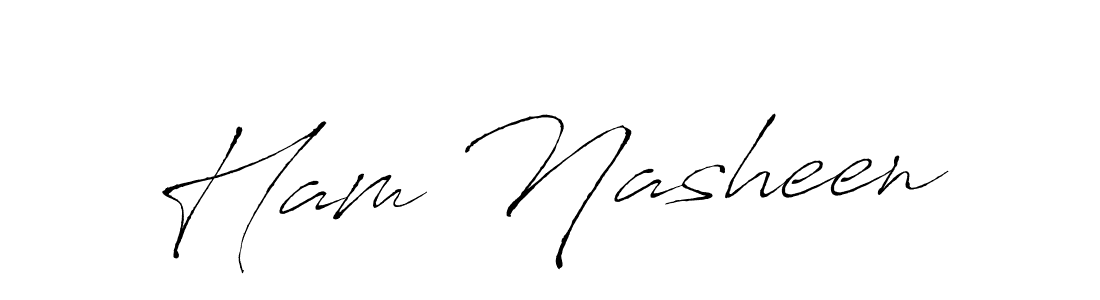 Antro_Vectra is a professional signature style that is perfect for those who want to add a touch of class to their signature. It is also a great choice for those who want to make their signature more unique. Get Ham Nasheen name to fancy signature for free. Ham Nasheen signature style 6 images and pictures png