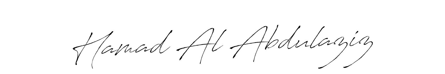 How to make Hamad Al Abdulaziz signature? Antro_Vectra is a professional autograph style. Create handwritten signature for Hamad Al Abdulaziz name. Hamad Al Abdulaziz signature style 6 images and pictures png