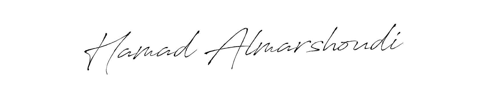 Make a beautiful signature design for name Hamad Almarshoudi. Use this online signature maker to create a handwritten signature for free. Hamad Almarshoudi signature style 6 images and pictures png