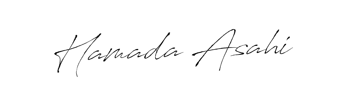 Make a beautiful signature design for name Hamada Asahi. Use this online signature maker to create a handwritten signature for free. Hamada Asahi signature style 6 images and pictures png