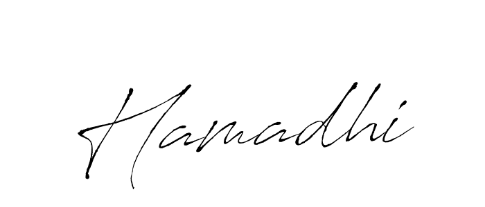 Also we have Hamadhi name is the best signature style. Create professional handwritten signature collection using Antro_Vectra autograph style. Hamadhi signature style 6 images and pictures png