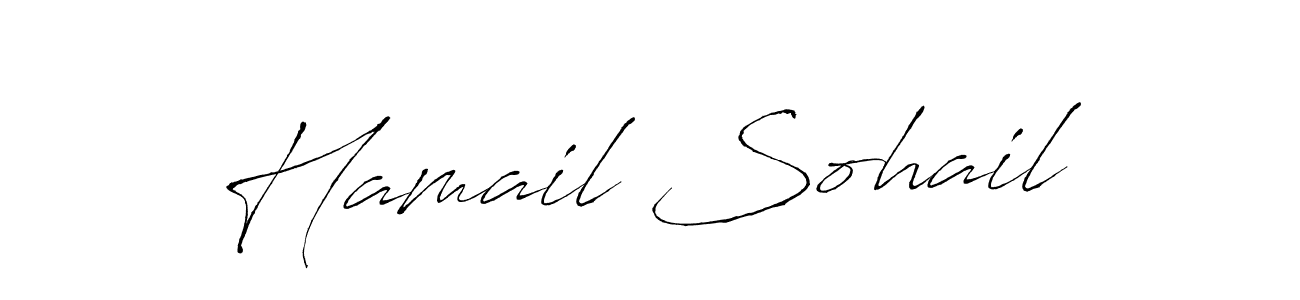 Here are the top 10 professional signature styles for the name Hamail Sohail. These are the best autograph styles you can use for your name. Hamail Sohail signature style 6 images and pictures png