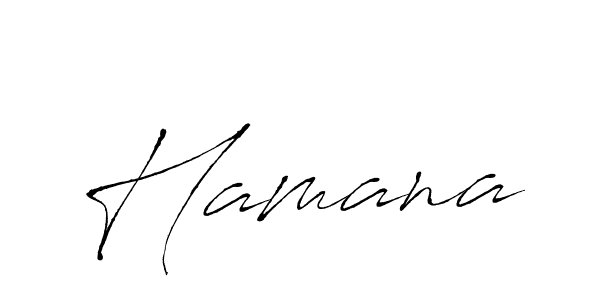 Similarly Antro_Vectra is the best handwritten signature design. Signature creator online .You can use it as an online autograph creator for name Hamana. Hamana signature style 6 images and pictures png