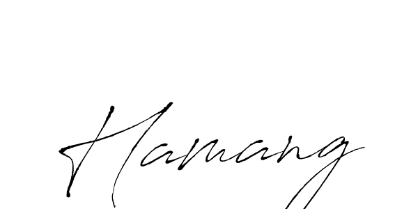 Make a beautiful signature design for name Hamang. Use this online signature maker to create a handwritten signature for free. Hamang signature style 6 images and pictures png