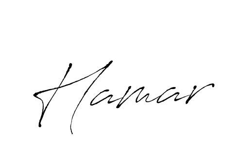 Use a signature maker to create a handwritten signature online. With this signature software, you can design (Antro_Vectra) your own signature for name Hamar. Hamar signature style 6 images and pictures png