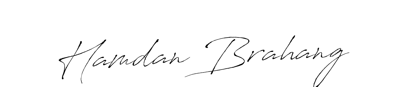 See photos of Hamdan Brahang official signature by Spectra . Check more albums & portfolios. Read reviews & check more about Antro_Vectra font. Hamdan Brahang signature style 6 images and pictures png