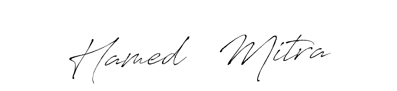 It looks lik you need a new signature style for name Hamed   Mitra. Design unique handwritten (Antro_Vectra) signature with our free signature maker in just a few clicks. Hamed   Mitra signature style 6 images and pictures png