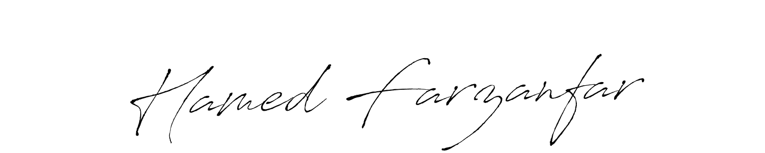 Also You can easily find your signature by using the search form. We will create Hamed Farzanfar name handwritten signature images for you free of cost using Antro_Vectra sign style. Hamed Farzanfar signature style 6 images and pictures png