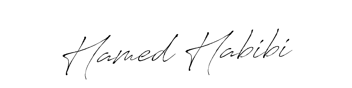 You can use this online signature creator to create a handwritten signature for the name Hamed Habibi. This is the best online autograph maker. Hamed Habibi signature style 6 images and pictures png
