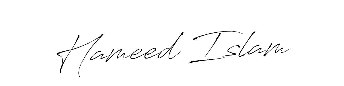 if you are searching for the best signature style for your name Hameed Islam. so please give up your signature search. here we have designed multiple signature styles  using Antro_Vectra. Hameed Islam signature style 6 images and pictures png