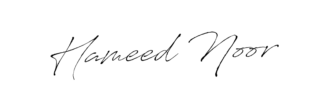 Also we have Hameed Noor name is the best signature style. Create professional handwritten signature collection using Antro_Vectra autograph style. Hameed Noor signature style 6 images and pictures png