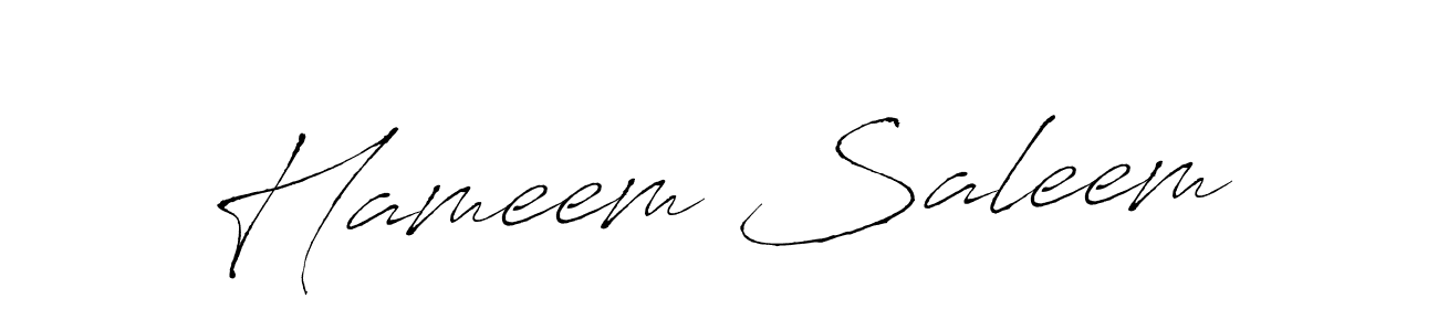 It looks lik you need a new signature style for name Hameem Saleem. Design unique handwritten (Antro_Vectra) signature with our free signature maker in just a few clicks. Hameem Saleem signature style 6 images and pictures png