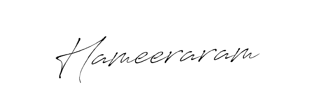 How to make Hameeraram signature? Antro_Vectra is a professional autograph style. Create handwritten signature for Hameeraram name. Hameeraram signature style 6 images and pictures png