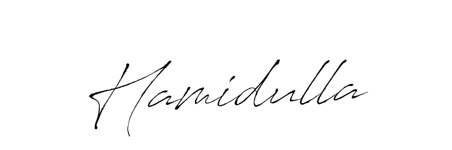 You should practise on your own different ways (Antro_Vectra) to write your name (Hamidulla) in signature. don't let someone else do it for you. Hamidulla signature style 6 images and pictures png