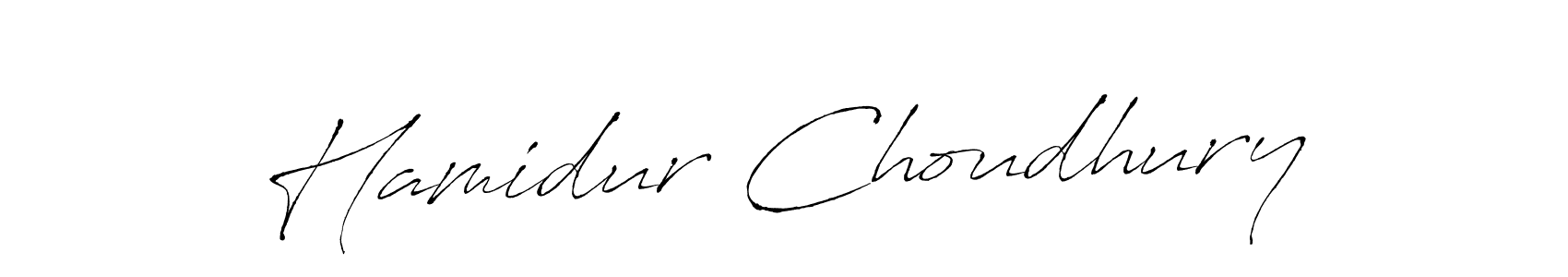 This is the best signature style for the Hamidur Choudhury name. Also you like these signature font (Antro_Vectra). Mix name signature. Hamidur Choudhury signature style 6 images and pictures png