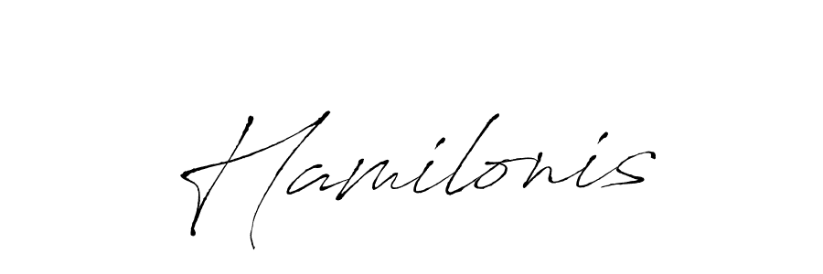 Hamilonis stylish signature style. Best Handwritten Sign (Antro_Vectra) for my name. Handwritten Signature Collection Ideas for my name Hamilonis. Hamilonis signature style 6 images and pictures png