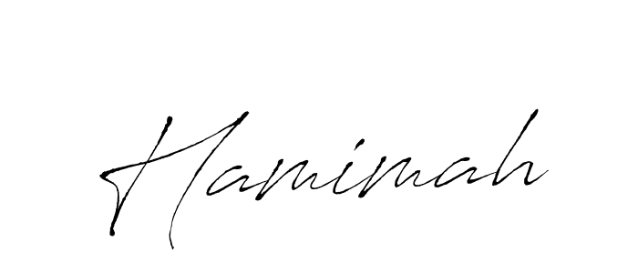 Antro_Vectra is a professional signature style that is perfect for those who want to add a touch of class to their signature. It is also a great choice for those who want to make their signature more unique. Get Hamimah name to fancy signature for free. Hamimah signature style 6 images and pictures png