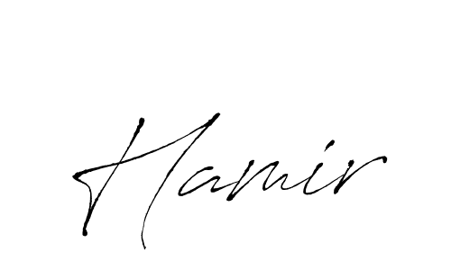 Similarly Antro_Vectra is the best handwritten signature design. Signature creator online .You can use it as an online autograph creator for name Hamir. Hamir signature style 6 images and pictures png