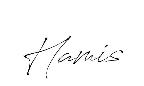 Hamis stylish signature style. Best Handwritten Sign (Antro_Vectra) for my name. Handwritten Signature Collection Ideas for my name Hamis. Hamis signature style 6 images and pictures png