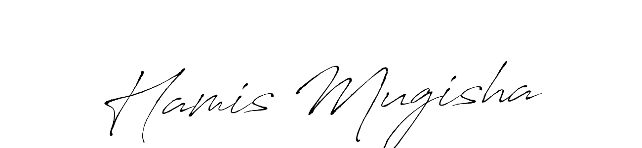 Use a signature maker to create a handwritten signature online. With this signature software, you can design (Antro_Vectra) your own signature for name Hamis Mugisha. Hamis Mugisha signature style 6 images and pictures png