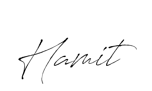 Antro_Vectra is a professional signature style that is perfect for those who want to add a touch of class to their signature. It is also a great choice for those who want to make their signature more unique. Get Hamit name to fancy signature for free. Hamit signature style 6 images and pictures png