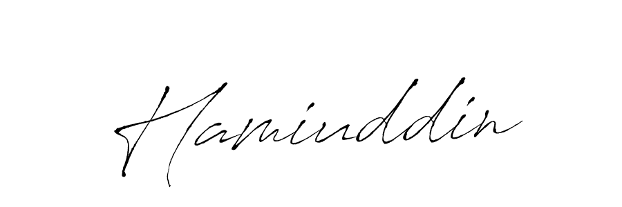 Make a beautiful signature design for name Hamiuddin. Use this online signature maker to create a handwritten signature for free. Hamiuddin signature style 6 images and pictures png